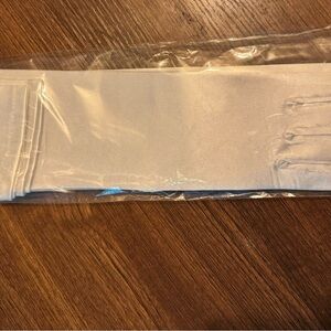 Elegant White Satin Gloves